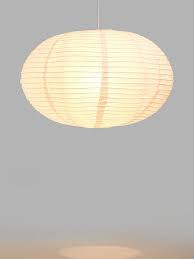 Light fixture number of lights. Anyday John Lewis Partners Easy To Fit Paper Ceiling Shade White At John Lewis Partners