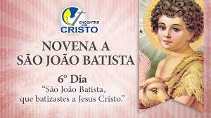 O nascimento de joão batista (ou dia de são joão ou nascimento do precursor ) é uma festa cristã celebrando o nascimento de joão batista, um profeta que previu o advento do messias na pessoa de jesus cristo e o batizou.esta festa é amplamente comemorada no mundo cristão no dia 24 de junho e é uma das festas juninas. Novena A Sao Joao Batista 6 Dia Encontro Com Cristo