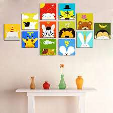 Hot Item Decorative Cartoon Pictures Canvas Art For Kids Room Art Wall Kids Kids Room Paint Kids Room Art
