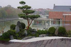Japanese Garden On The Roof Terrace Fantastic Living In The Penthouse With Japanischer Garten Garten Zen Garten