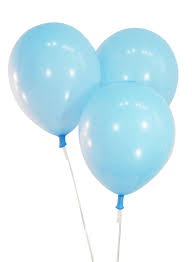 9 Latex Balloons Pastel Baby Blue Creative Balloons Manufacturing