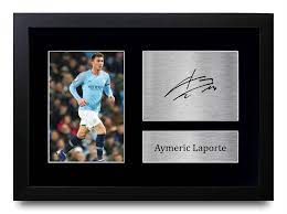 Player stats of aymeric laporte (manchester city) goals assists matches played all performance data. Aymeric Laporte Signed A4 Framed Printed Autograph Manchester City Print Gift Ebay