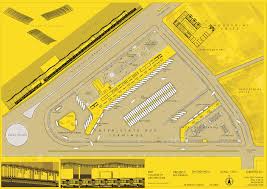 Monochrome Site Plan Bus Terminal Bus Station Bus Terminal Site Plan