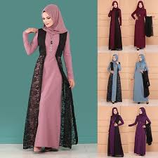 2019 Plus Size 5xl Women Islamic Muslim Dress Vintage Long Sleeve Lady Printed Abaya Dresses Formal Party Dress Dubai Dresses Wish Muslim Fashion Dress Muslim Dress Muslim Long Dress