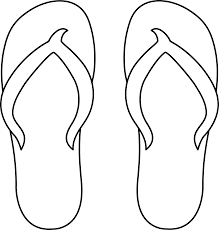We have collected 38+ flip flop coloring page images of various designs for you to color. Colorable Flip Flops Free Clip Art Flip Flop Craft Free Art