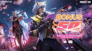 First, visit the official website of games kharido here. Bonus 50 Diamonds Free Fire Top Up Using Xl Axis Online Games