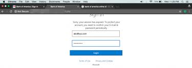 Banking, credit card, automobile loans, mortgage and home equity products are provided by bank of america, n.a. Beware New Bank Of America Phishing Scam Stealing Card Data