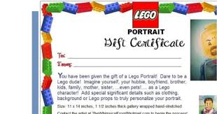 We did not find results for: 11 X 14 Gift Certificate Lego Portrait You As By Thewhimsicalfrog 145 00 Lego Portrait Lego Gifts Custom Lego