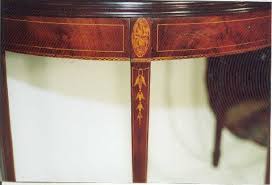 Federal Inlaid Mahogany Card Table With Bellflowers In The Baltimore Style Table Cards Demilune Table Fairy Room