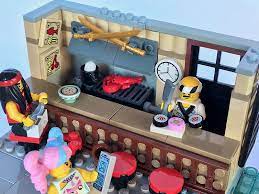 ramen sushi bar cool lego creations lego ninjago city lego design