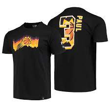 Most popular in phoenix suns. Suns New Era Chris Paul No 3 Black T Shirt City Edition