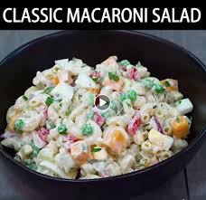 My gram loved to cook and macaroni salad was one of her specialties. Panlasang Pinoy Classic Macaroni Salad Facebook