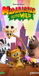 Madagascar A Little Wild Tv Series 2020 Imdb Dreamworks Animation Cartoon Shows Tv Series