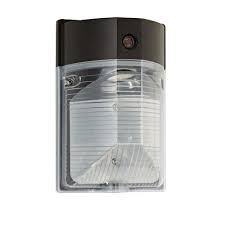 Halco Lighting Technologies 24 Watt Dark Bronze Outdoor Integrated Led 120 277v Dusk To Dawn Mini Wall Pack Light Cool White 4000k 10172 Mwp24 U40bz Pc 10172 The Home Depot