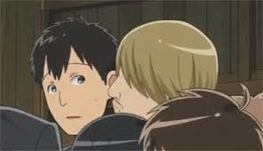 After his hometown is destroyed and his mother is killed, young eren jaeger vows to cleanse the earth of the giant humanoid titans that have brought humanity to the brink of extinction. Mike Zacharias Zacharius Gif Mikezacharias Zacharius Sniffsniff Discover Share Gifs