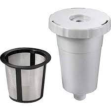 3.5 out of 5 stars with 74 ratings. Amazon Com Reusable Coffee Holder And Filter Set Grey 3 Part With Filter Basket Works With Keurig My K Cup Home Brewers Kitchen Dining