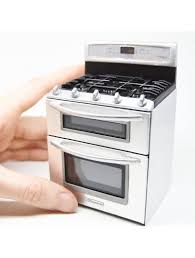 Double Gas Range In 1 12 Scale Dollhouse Kitchen Miniature Kitchen Miniature Diy
