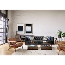 We will be closed friday, july 9th & saturday, july 10th. Karl Rustic Lodge Black Stud Tufted Leather Nailhead Trim Sofa