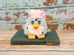 1999 Furby Stuffed Animal Plush Furby 1990 S Furby Etsy Furby Plush Bunny Figurine