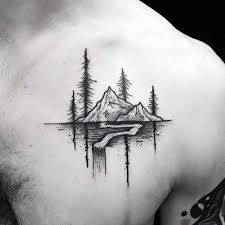 122 Best Small Tattoos In 2020 Small Tattoo Ideas For Men Women Mountain Tattoo Forest Tattoos Tattoos