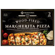 Member S Mark 10 X 15 Wood Fired Margherita Pizza 2 Pk Sam S Club Margherita Pizza Kid Friendly Meals Food And Drink