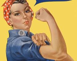 We Can Do It Sticker, Rosie the Riveter Waterproof Vinyl Sticker