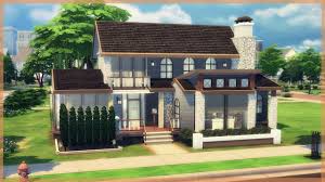 The Sims 4 House Build Hunters View Avec Images Maison Sims Sims 4 Maison Sims