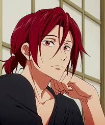 Ianime0 Rin Matsuoka Free Anime Anime Guy Long Hair Anime Red Hair
