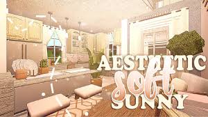 Aesthetic Soft Sunny Roleplay House Bloxburg Youtube Aesthetic small cozy bloxburg houses. aesthetic soft sunny roleplay house bloxburg