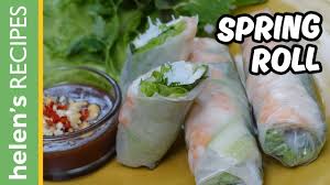 This is yummy and a popular indo chinese snack recipe of veg spring rolls. How To Make Vietnamese Fresh Spring Roll Goi Cuon Helen S Recipes Youtube