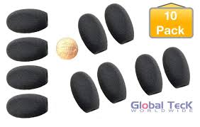 Find out how to choose the right microphone wind cover for you. 10 Pk Foam Mic Covers Windscreens For Gaming Jabra Evolve Series Plantronics Sennheiser And Vxi Gtw 8740 10