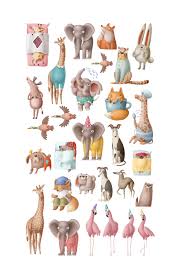 Big Animal Bundle 2 By An Kle On Creativemarket Big Animals Cute Animals Animals