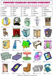 Furniture Vocabulary Esl Worksheets Furniture Vocabulary Vocabulary Living Room Objects