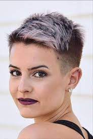 60 Chic Undercut Short Pixie Hair Style Design For Cool Woman Mycozylive Com Super Short Hair Short Hair Styles Pixie Short Hair Styles