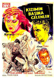 1958 Kizimin Basina Gelenler Eski Film Afisleri Film Afisleri Film