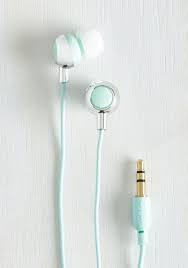 Teach Em A Listen Earbuds School Onlookers In Stylish Jamming Each Time You Sport These Mint Earbuds Out N About Mint Green Aesthetic Earbuds Mint Aesthetic