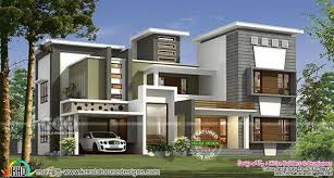New Modern Contemporary Style 5 Bedroom House Kerala House Design Modern House Plans Contemporary House Plans