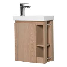 Afin de rentabiliser l'espace de rangement, l'idéal est de profiter de tous les décrochés de la pièce pour y intégrer placards et étagères. Meuble De Salle De Bain En Manguier Au Meilleur Prix Leroy Merlin