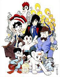 osamu tezuka astro boy kimba the white lion manga art