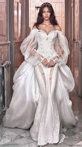 Long Bishop Sleeve Wedding Dress Galia Lahav Spring 2018 Wedding Dresses Victorian Affinity Bridal Campaign Wedding Inspirasi Galia Lahav Wedding Dress Victorian Wedding Dress Fairy Tale Wedding Dress
