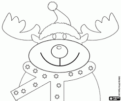 596 x 845 jpeg pixel. Kleurplaten Kerst Rendieren Kleurplaat