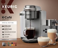 Find great deals on ebay for keurig k cups cappuccino. Fry S Food Stores Keurig K Cafe Single Serve Coffee Latte And Cappuccino Maker Nickel 1 Ct