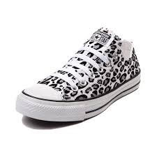 Black And White Animal Print Shoes Womens Converse Chuck Taylor All Star Lo Leopard Sneaker Leopard Print Converse Leopard Sneakers Converse