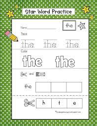 Kindergarten Crayons Stars Are Falling From The Sky Sight Words Kindergarten Preschool Sight Words Kindergarten Crayons