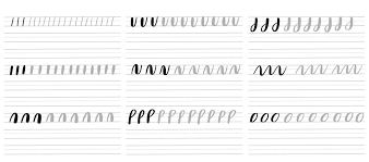 With so many tasks to take care of and details to arrange, planning a wedding can seem overwhelming. Hand Lettering The 8 Basic Brush Strokes Amy Latta Creations