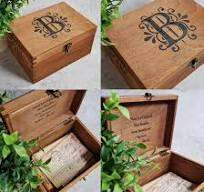 Keepsake & Memory Boxes | Personalised Wooden Gift Boxes ...