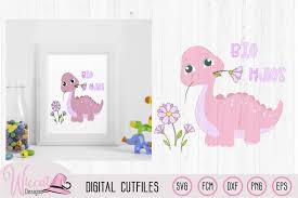 Download Girl Baby Dino Pink Dinosaur Svg By Wiccatdesigns Thehungryjpeg Com