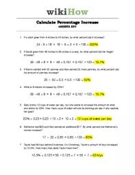 In this way we calculate the percentage. 3 Ways To Calculate Percentage Increase Wikihow