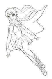 So download & enjoy dc superhero girls coloring pages and images in black & white. Supergirl From Dc Super Hero Girls Coloring Page Free Printable Coloring Pages For Kids