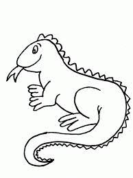 These alphabet coloring sheets will help little ones identify uppercase and lowercase versions of each letter. Free Printable Iguana Coloring Pages For Kids